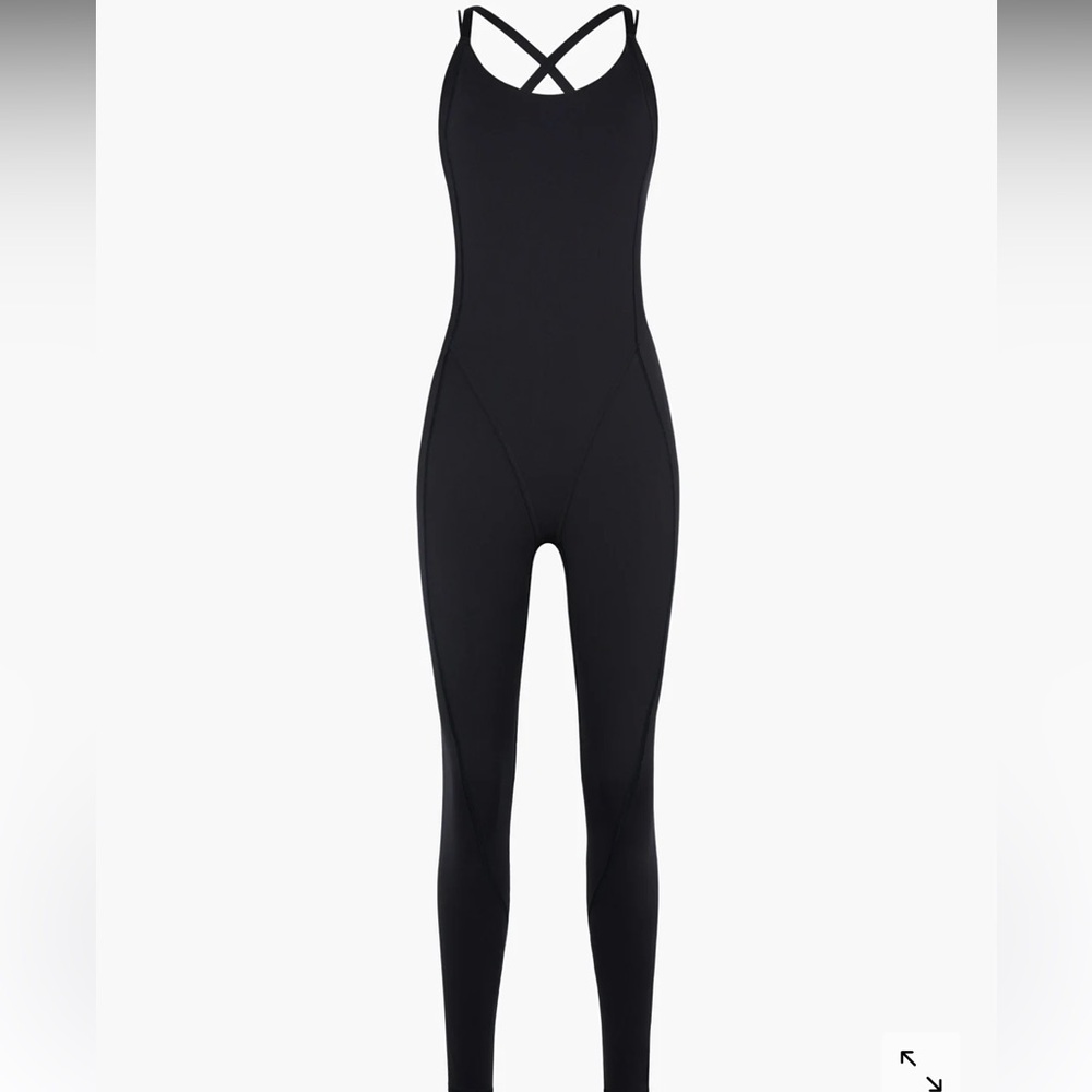 Savage X Fenty Black Strappy Jumpsuit